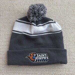 Saint Joseph's Monks Acrylic Pom Beanie Hat Cap Knit